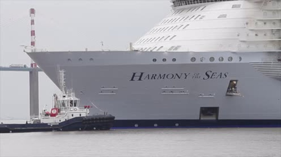 France: Largest passenger ship in the world launched in Saint Nazaire