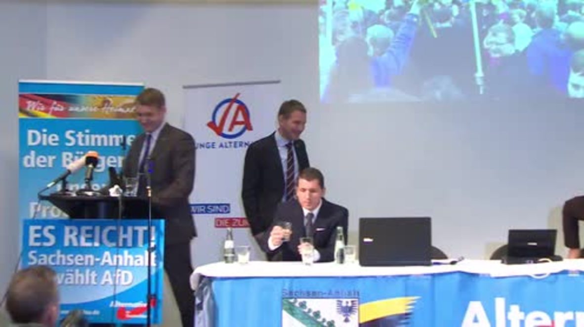 Germany: AfD slam Merkel ahead of state elections in Saxony-Anhalt