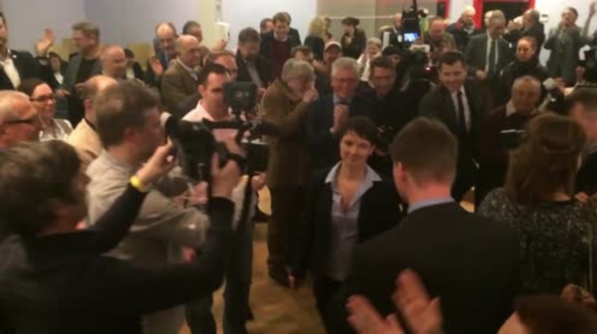Germany: Anti-refugee AfD party make big gains in regional elections