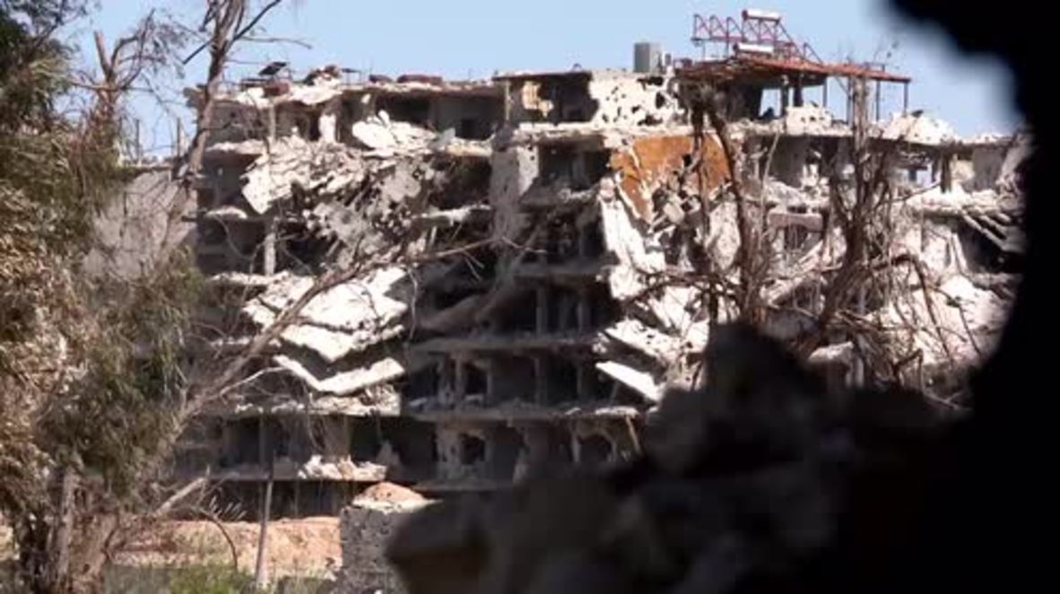 Syria: Footage shows destruction of Jobar