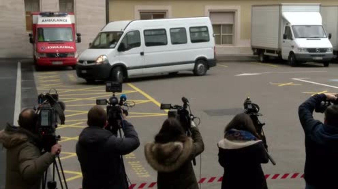 Switzerland: Syrian opposition leaders arrive for meeting with UN's de Mistura