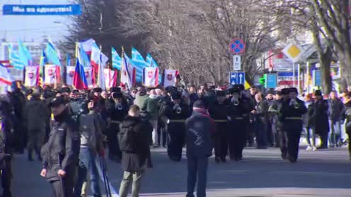 Russia: Crimea marks second anniversary of reunification with Russia in Simferopol