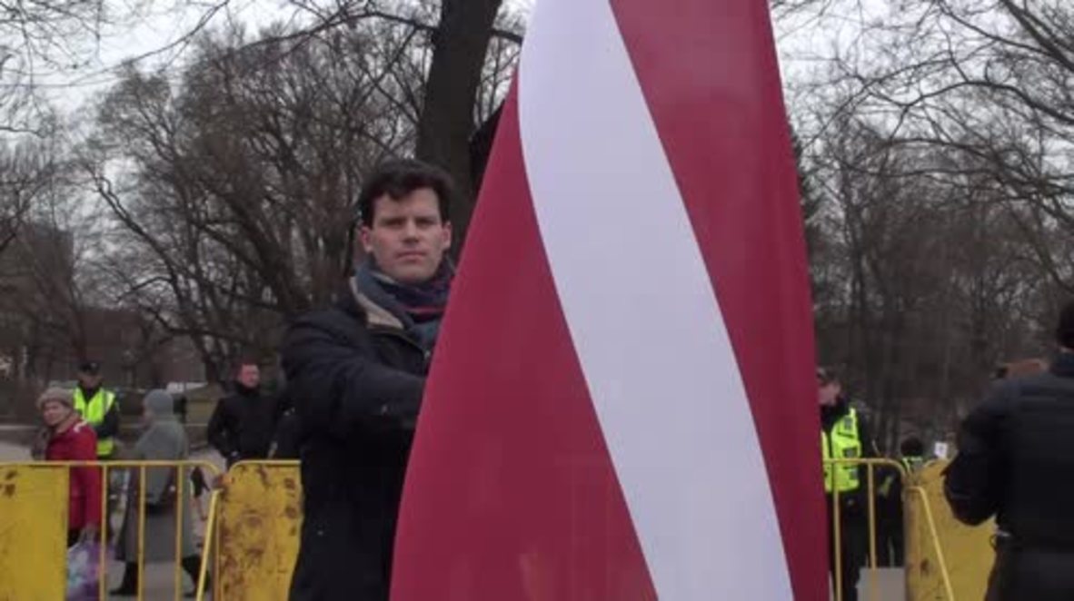 Latvia: Hundreds commemorate Waffen SS Latvian Legion in Riga