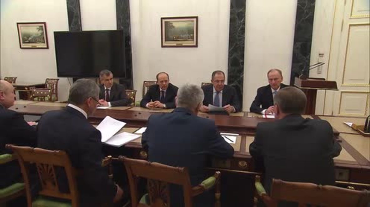 Russia: Putin chairs Security Council on military withdrawal from Syria