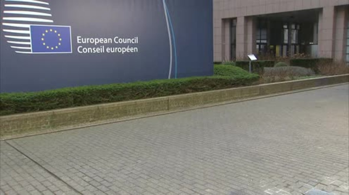 Belgium: Davutoglu arrives in Brussels to discuss EU-Turkey refugee deal