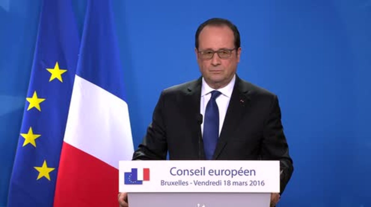 Belgium: Hollande confirms ongoing police operation in Brussels