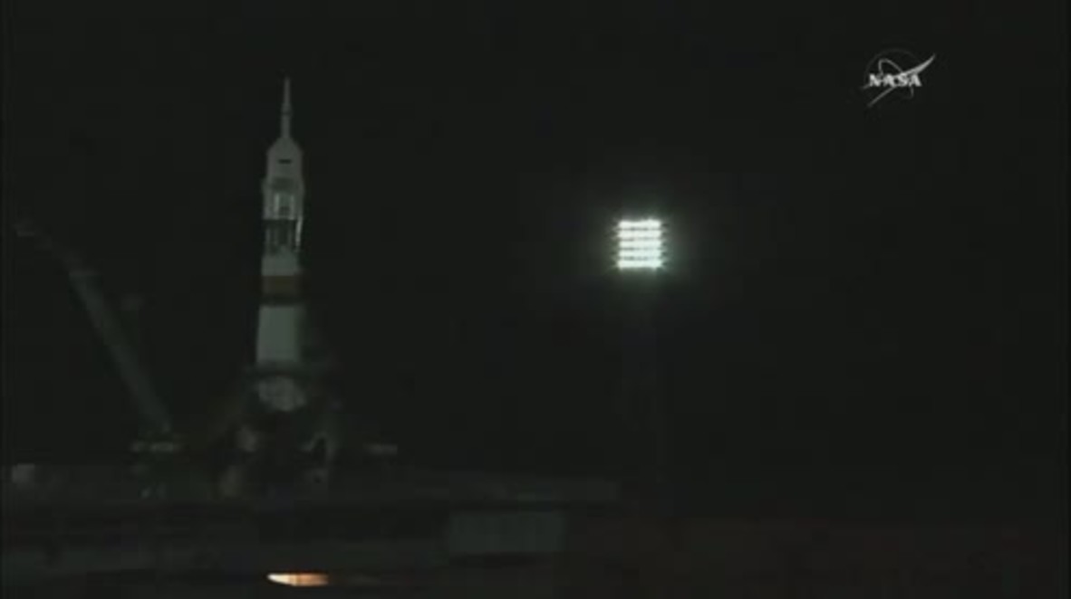 Kazakhstan: Blast-off! Soyuz launch takes new crew to Intl. Space Station
