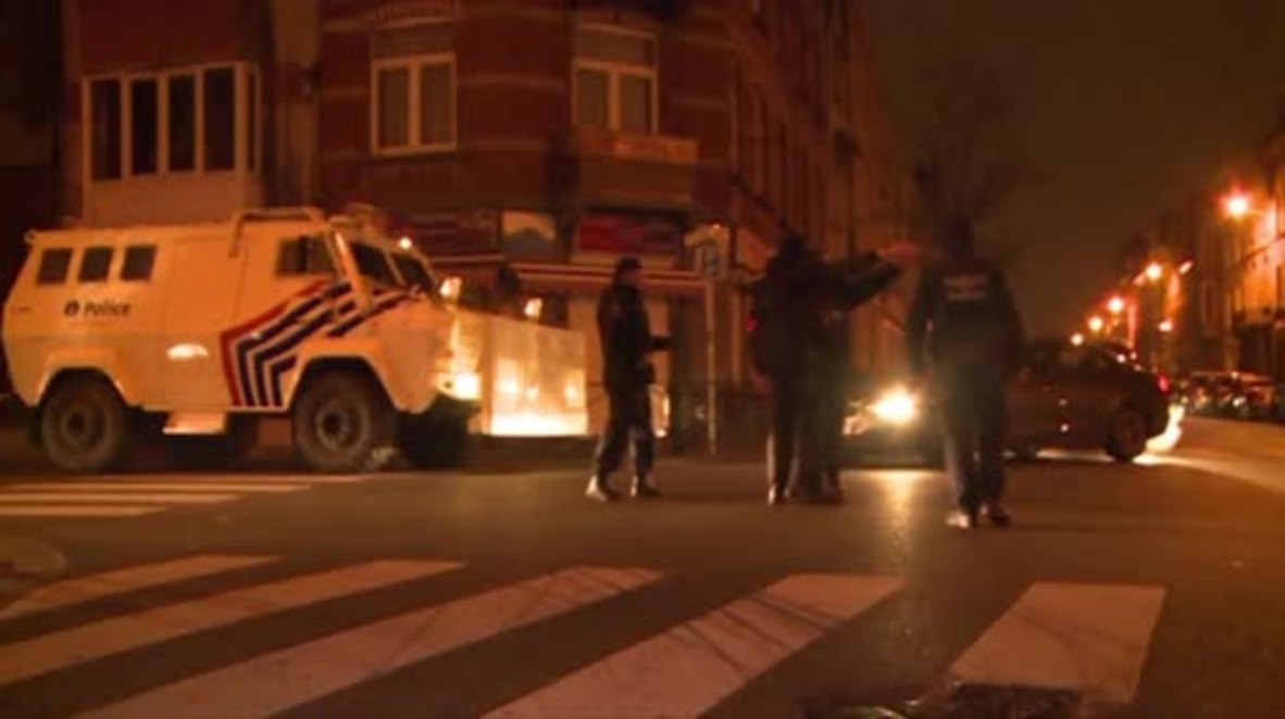 Belgium: Forensics teams arrive at site of Paris suspect’s arrest in Brussels