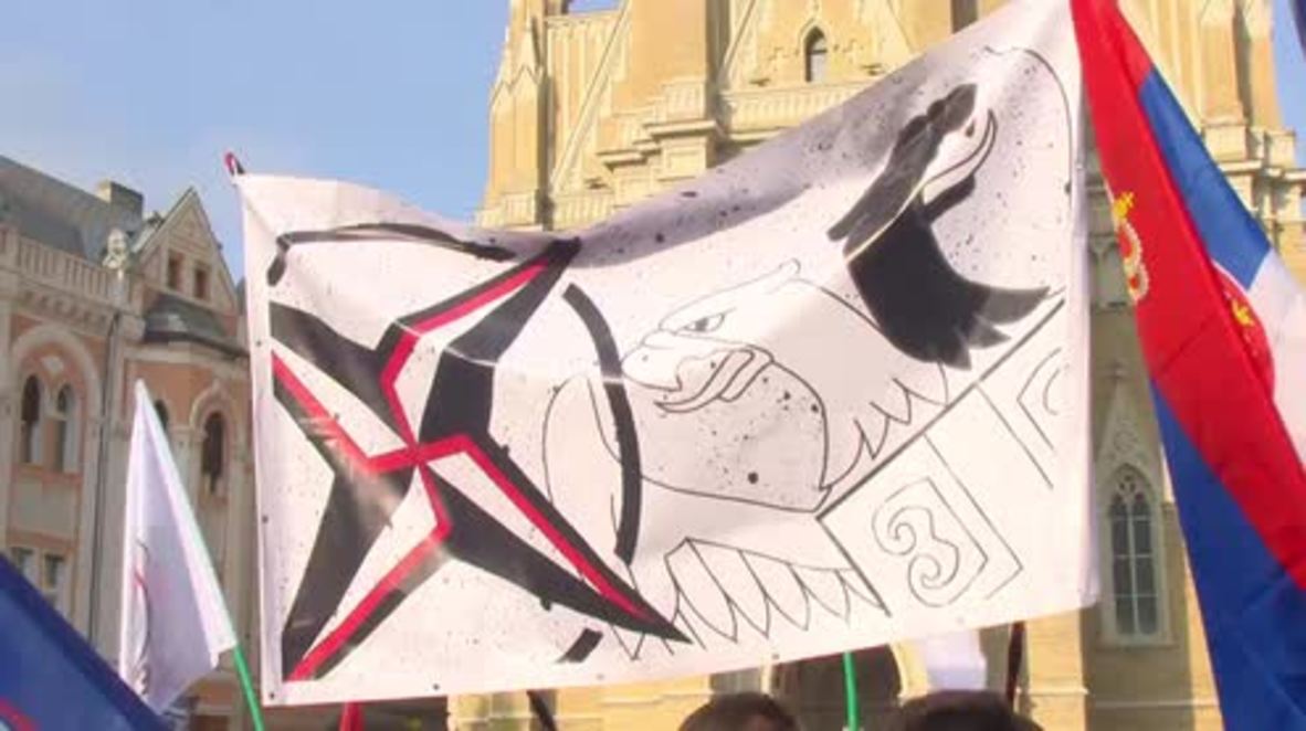 Serbia: Protesters condemn cooperation agreement with NATO