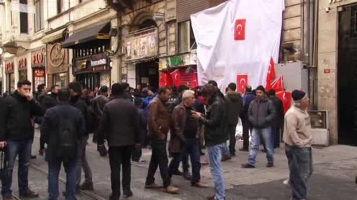 Turkey: Vigil held at site of suicide blast in Istanbul