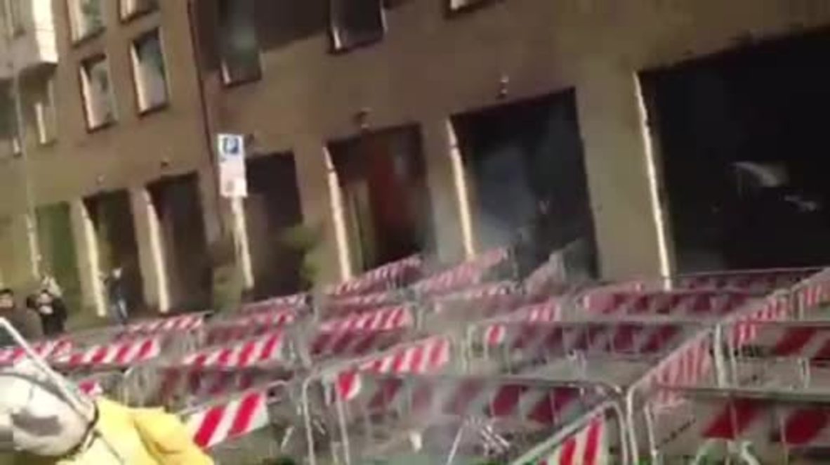Italy: Flames and flares hit Turkish consulate at pro-Kurdish rally for Newroz