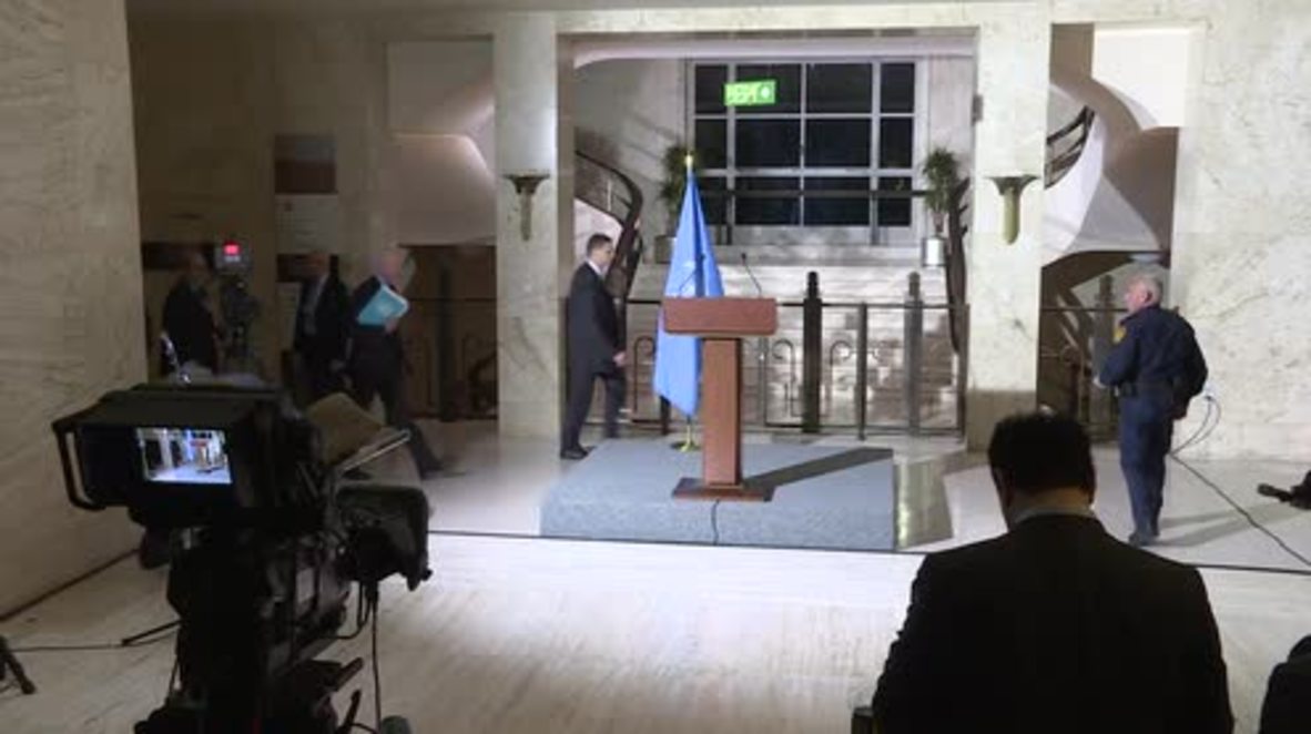 Switzerland: De Mistura emphasises importance of US-Russian cooperation in Syria