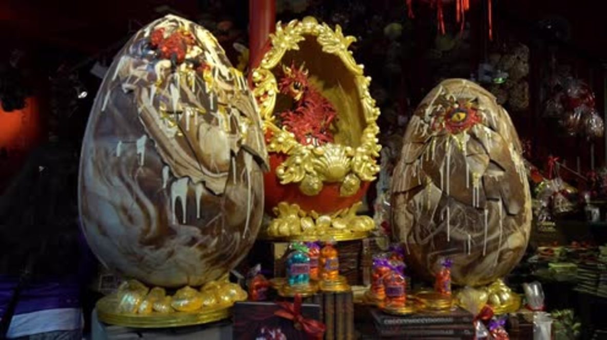 UK: See world's most expensive Easter eggs worth £10,000 each!