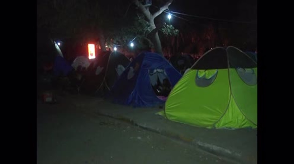 Iraq: Anti-govt tent protest continues outside Baghdad's Green Zone