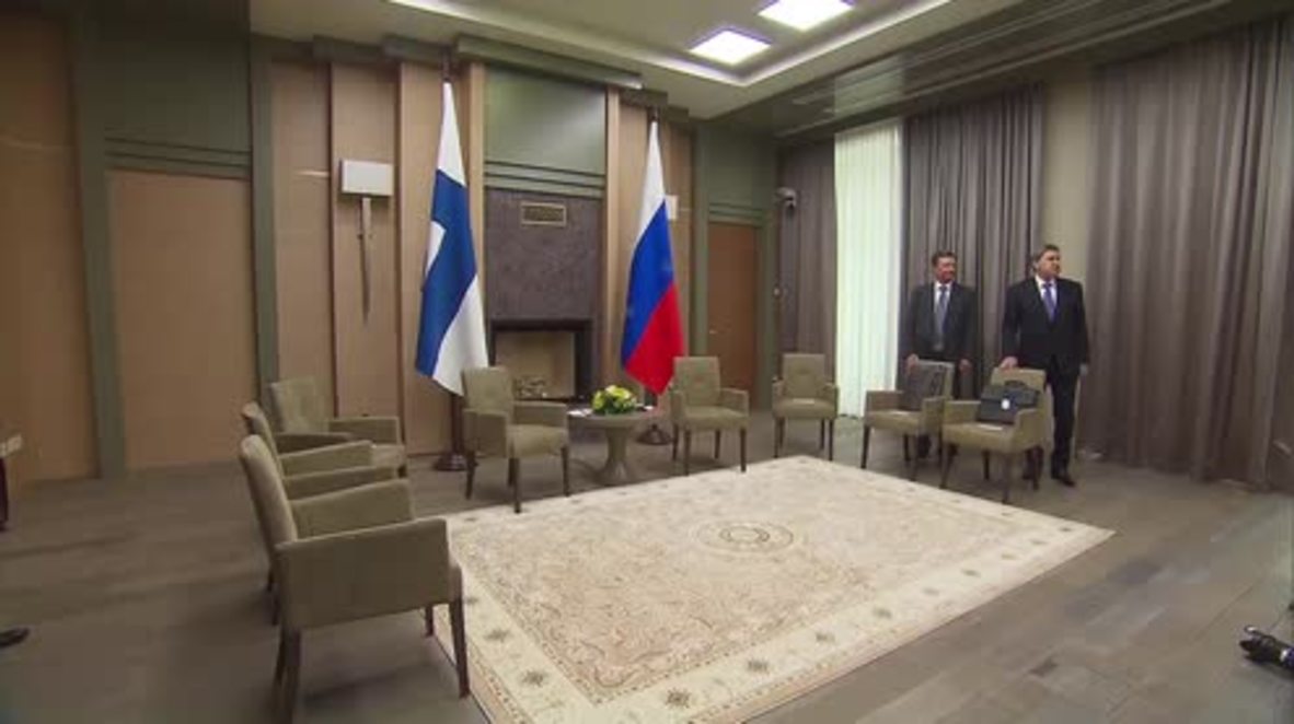 Russia: Putin and Finland's Niinisto offer condolences to Brussels attacks victims