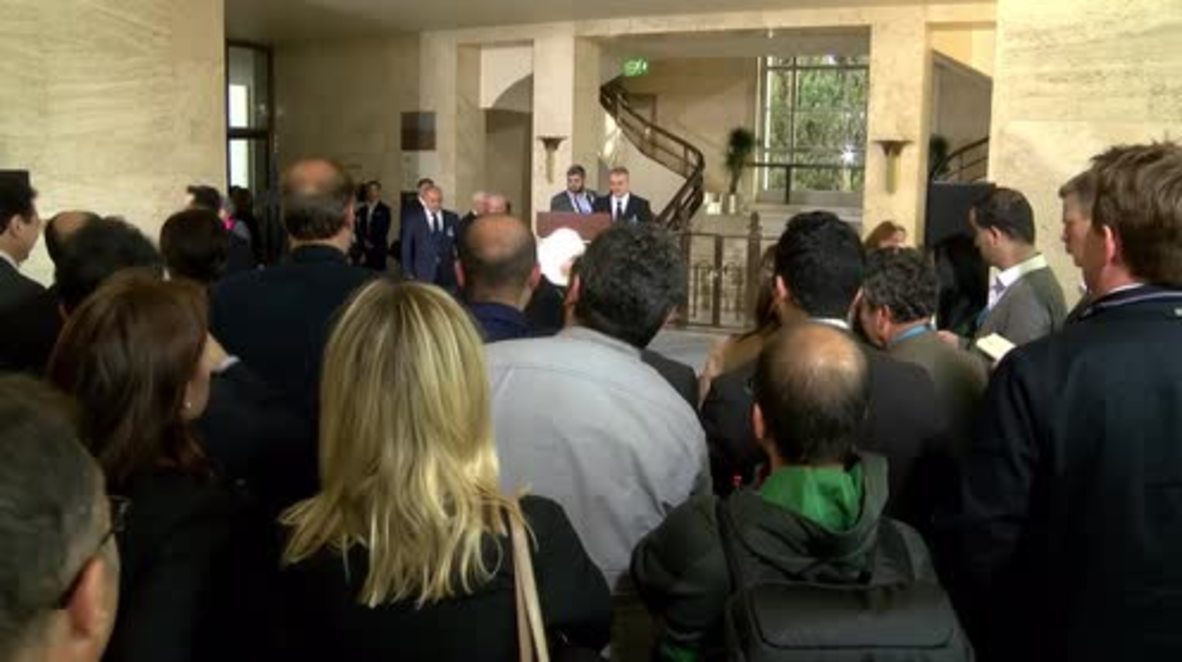 Switzerland: HNC chief al-Zoubi condemns Brussels attacks