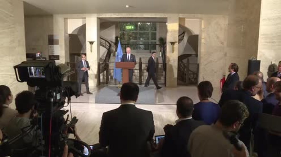 Switzerland: UN's de Mistura optimistic over latest intra-Syrian talks