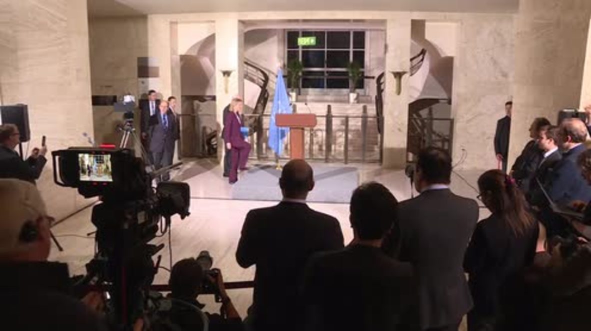 Switzerland: Mogherini pushes for political transition in Syria peace talks