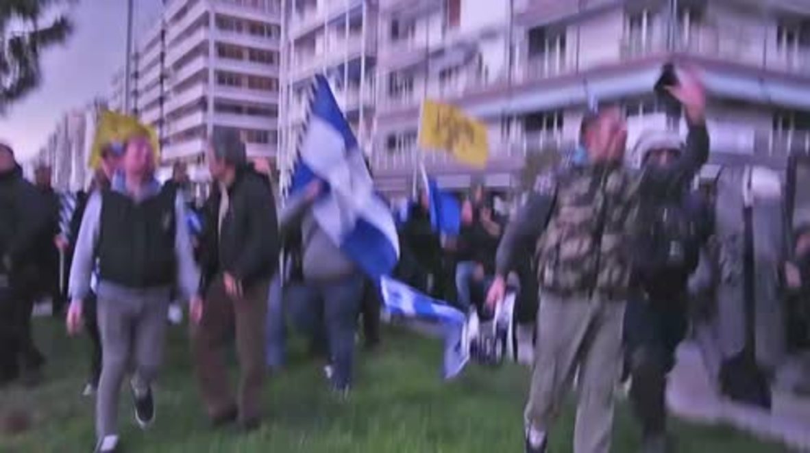 Greece: Scuffles erupt as far-right decry ‘Islamification’ of Greece in Thessaloniki