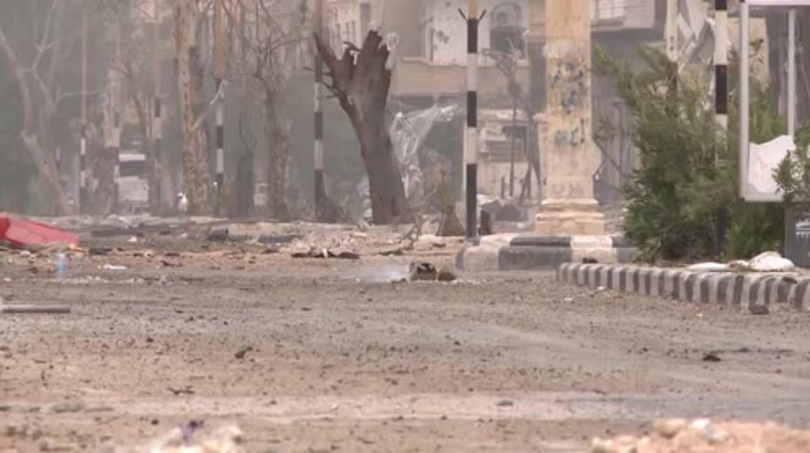 Syria: Govt. forces demine Palmyra after retaking ancient city from IS