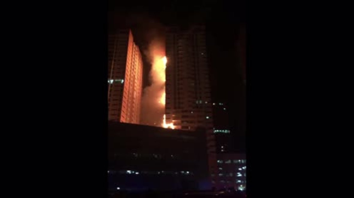 UAE: Massive blaze engulfs two towers in Ajman