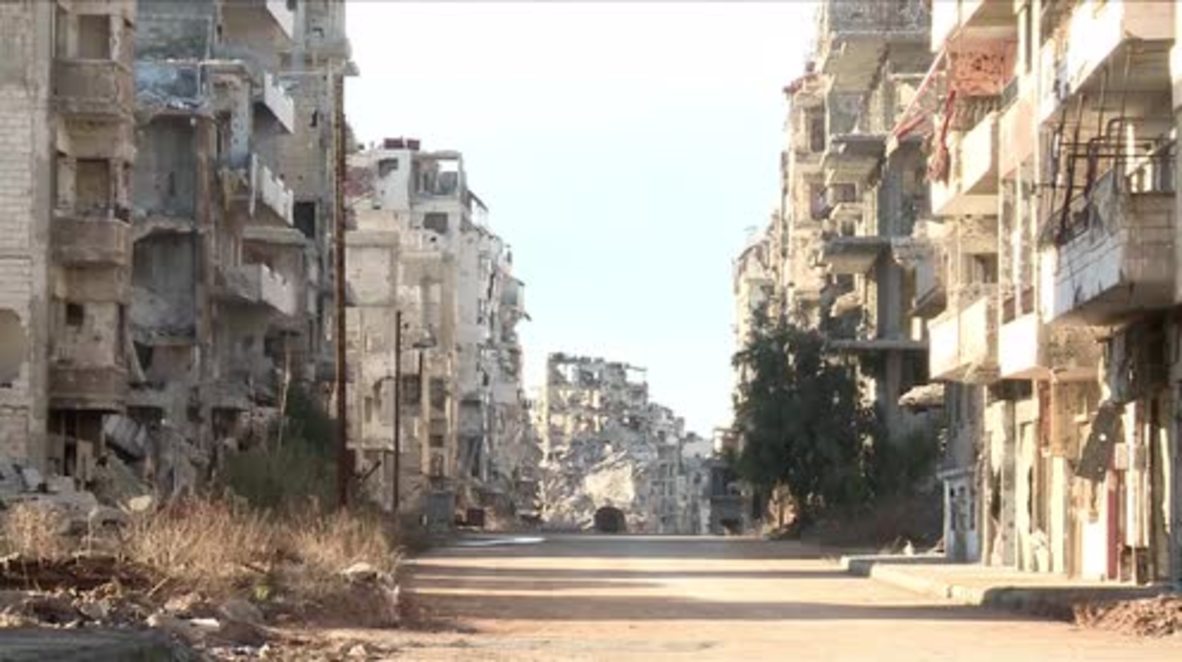 Syria: Businesses return to old Souk of Homs after ceasefire
