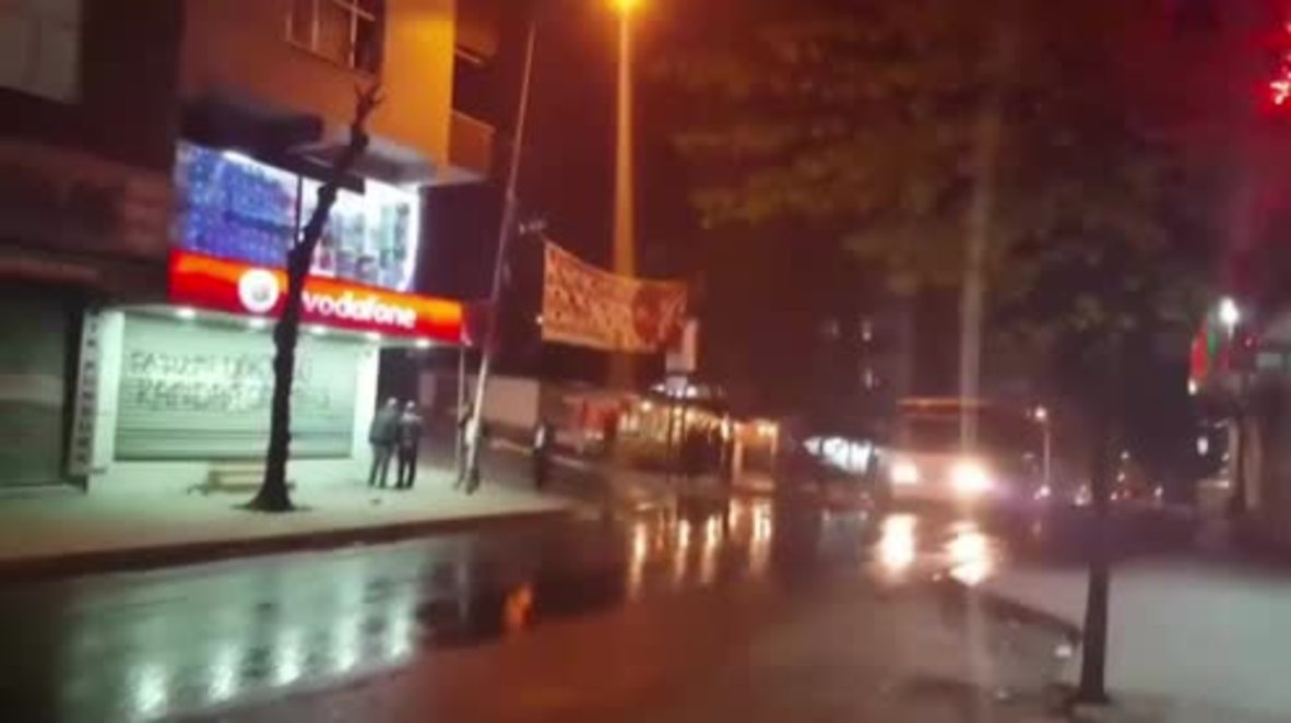 Turkey: Clashes erupt as activists protest Istanbul counter-terror op.