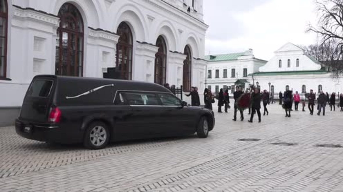 Ukraine: Funeral held for killed lawyer Yuri Grabovsky
