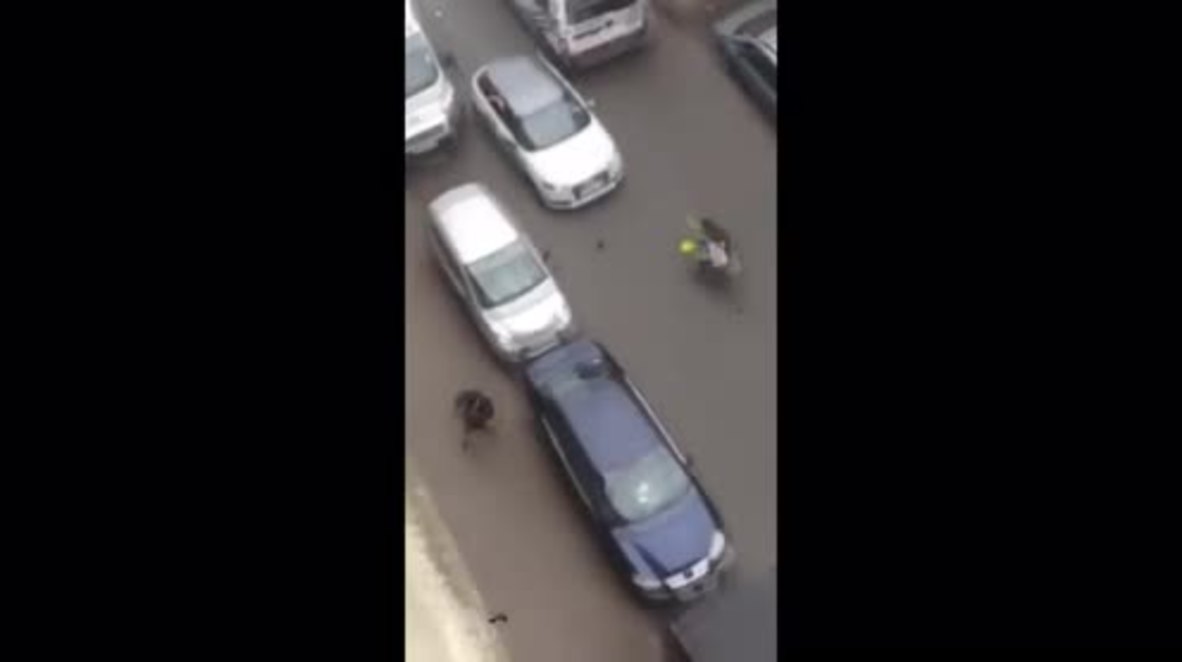 Belgium: Moment Muslim woman is run over in Molenbeek caught on film
