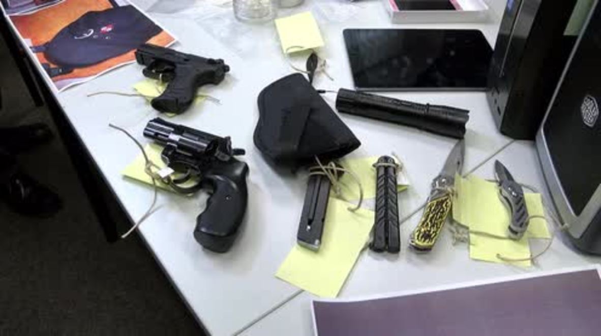 Germany: Police seize guns and Nazi symbols in probe into xenophobic web activity