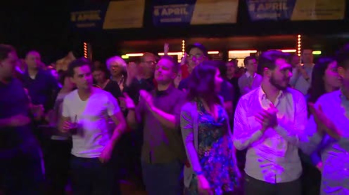 Netherlands: Voters celebrate after rejecting EU-Ukraine Association Agreement