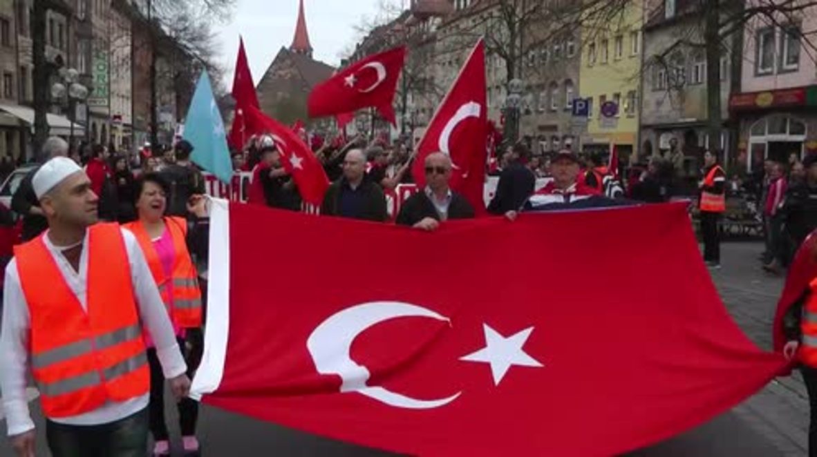 Germany: Police prevent clashes at anti-PKK protest in Nuremberg