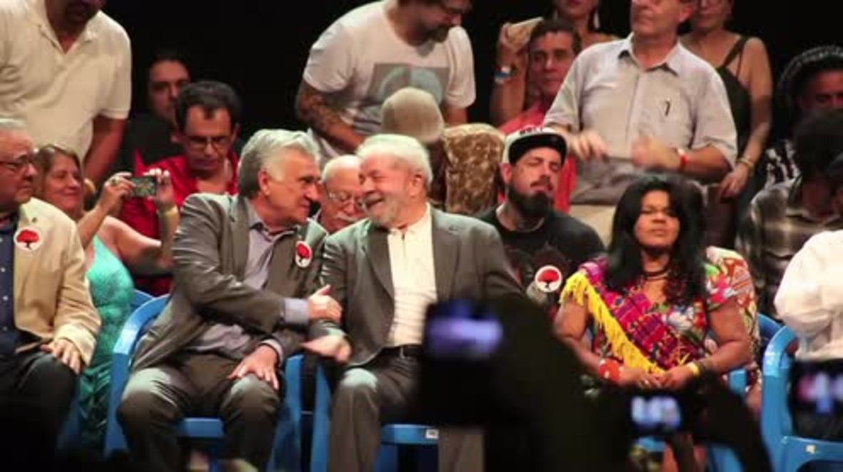Brazil: Lula attends thousands-strong pro-Rousseff rally