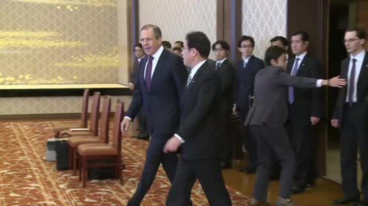 Japan: Lavrov holds bilateral talks with FM Kishida in Tokyo