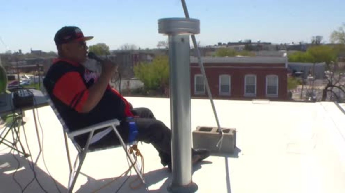 USA: Maryland pastor camps on church rooftop to rally primary voters