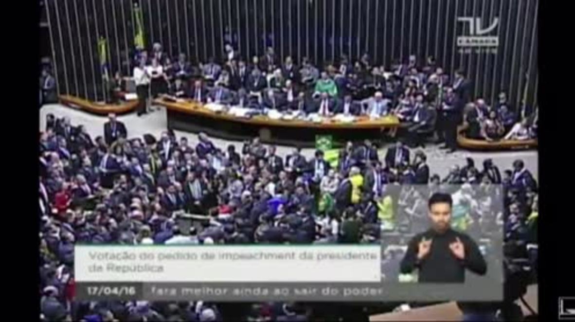 Brazil: Congress votes on Rousseff’s impeachment