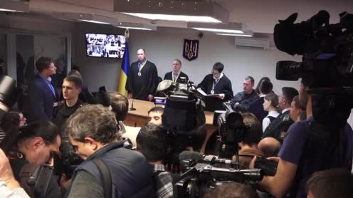 Ukraine: Two Russians accused of fighting in E. Ukraine sentenced to jail