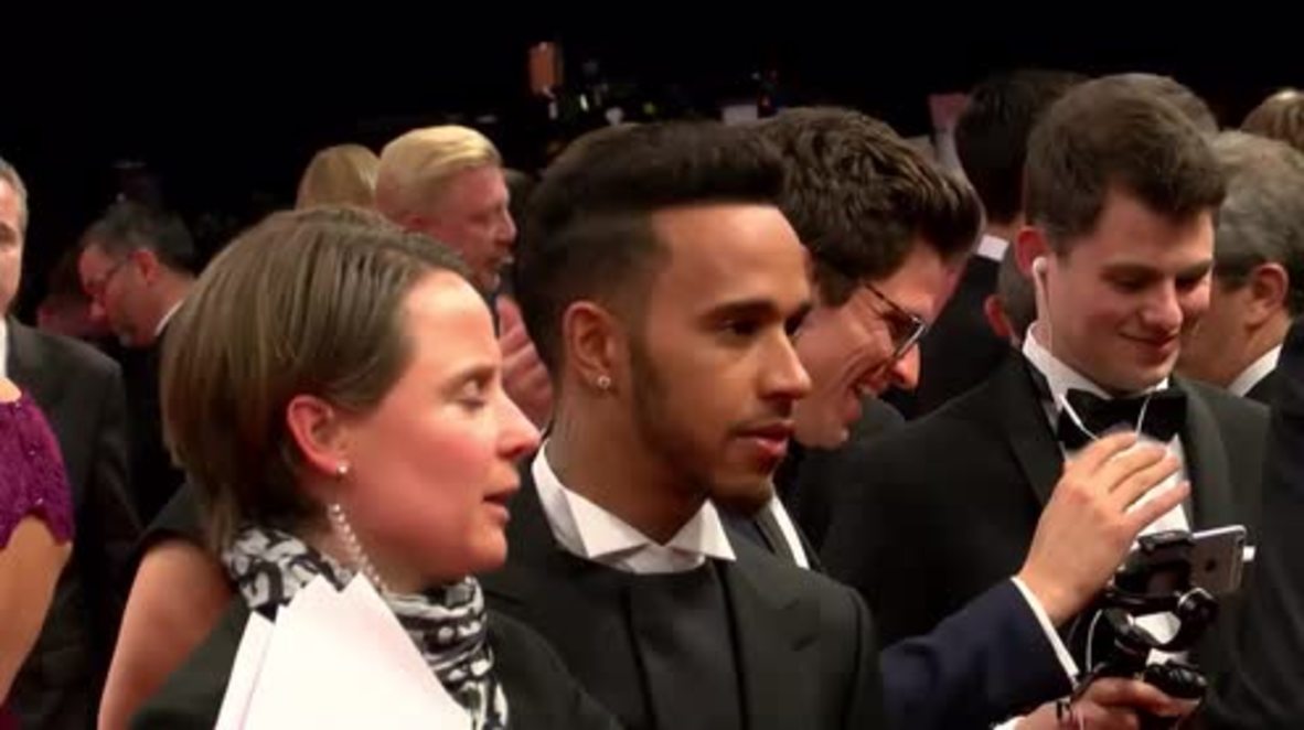 Germany: Sports celebrities hit red carpet for Laureus Awards in Berlin