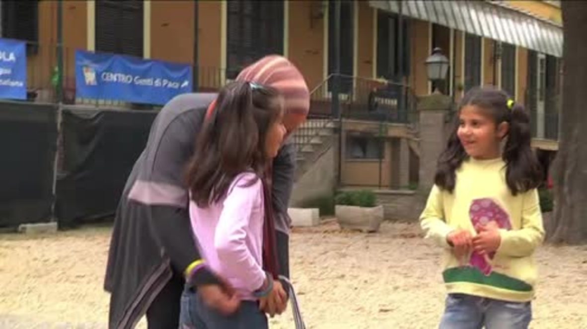 Italy: New life for the 12 refugees given sanctuary in Rome