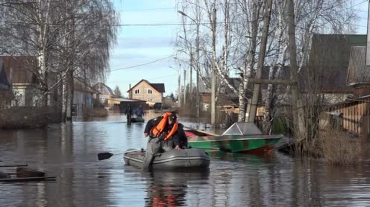Russia: Rescue mission continues in Vologda Region after worst flooding in 20 years
