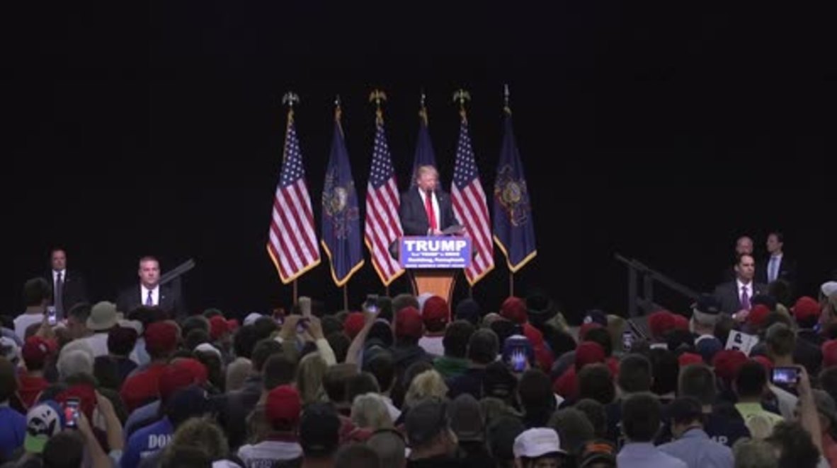 USA: ‘She’s not qualified’ – Trump questions Clinton’s presidential credentials