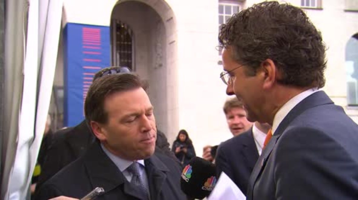 Netherlands: Eurogroup ministers arrive for discussions on Greece bailout