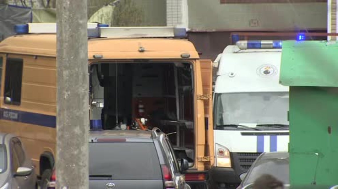 Russia: Weapons and explosives found in Moscow apartment block - reports