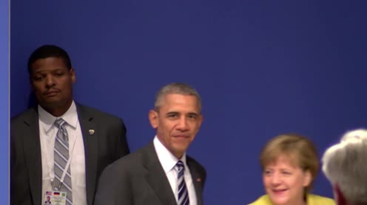 Germany: Obama says Russia has 'aggressive posture' during Hannover visit