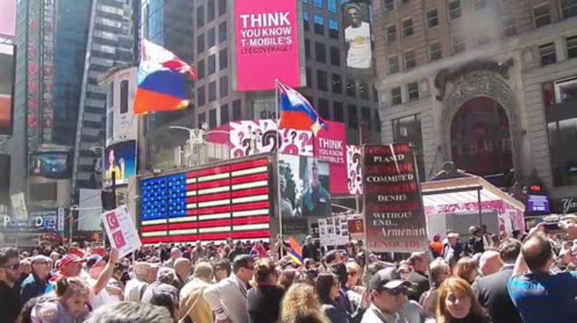 USA: New York honours the Armenian Genocide