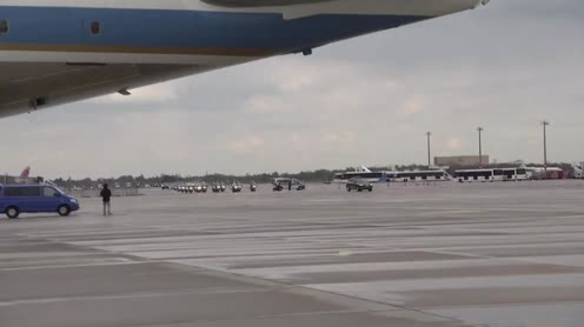 Germany: Obama flies out of Hanover after meeting European leaders