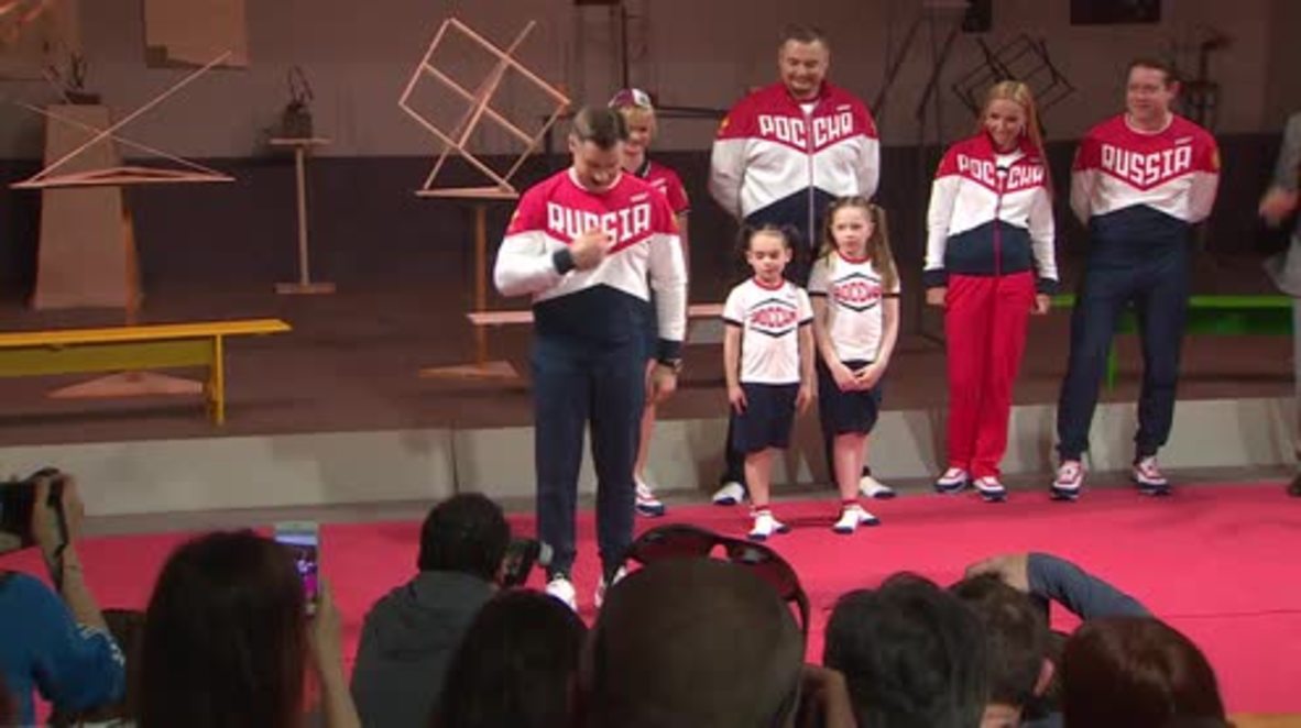 Russia: Olympic champions present official outfits for Rio games