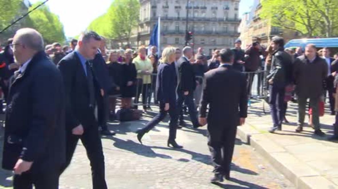 France: Le Pen competes with father Jean-Marie in honouring Joan of Arc