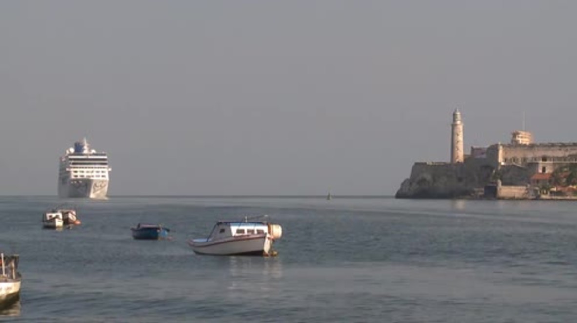 Cuba: First US cruise ship arrives in Havana since Cuban Revolution