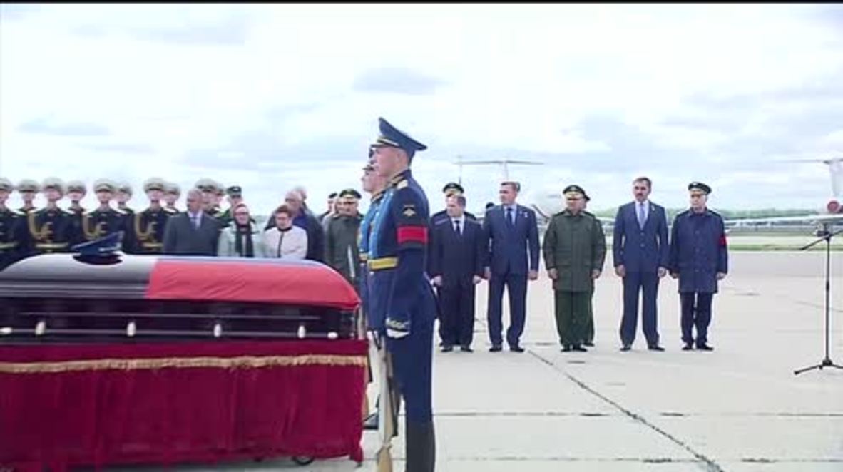 Russia: Body of Aleksandr Prokhorenko departs Moscow for Orenburg funeral